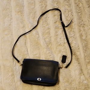 Vintage Leather Coach 70s 80s Crossbody Purse